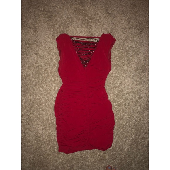 Formal dress with jeweled back - Picture 3 of 3